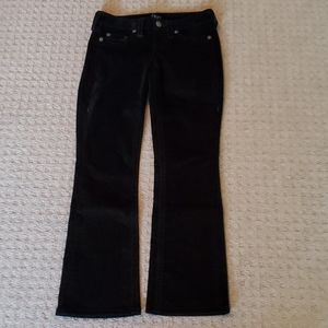 True Religion Black Velvet Jean